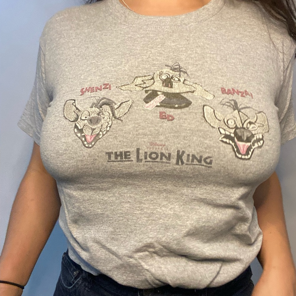 Vintage Lion King on Broadway Grey Hyenas Tshirt